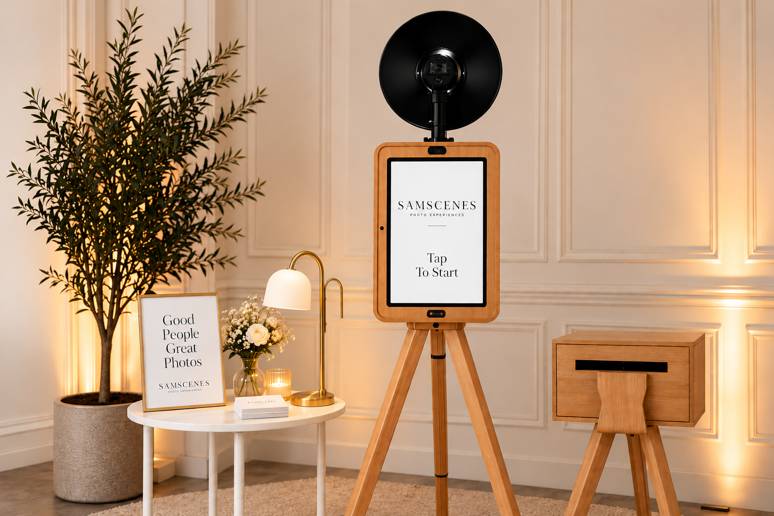 SamScenes photo booth setup