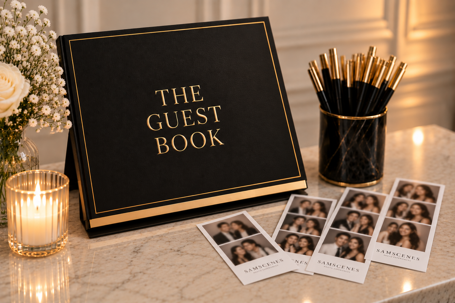 The Editorial photo booth package