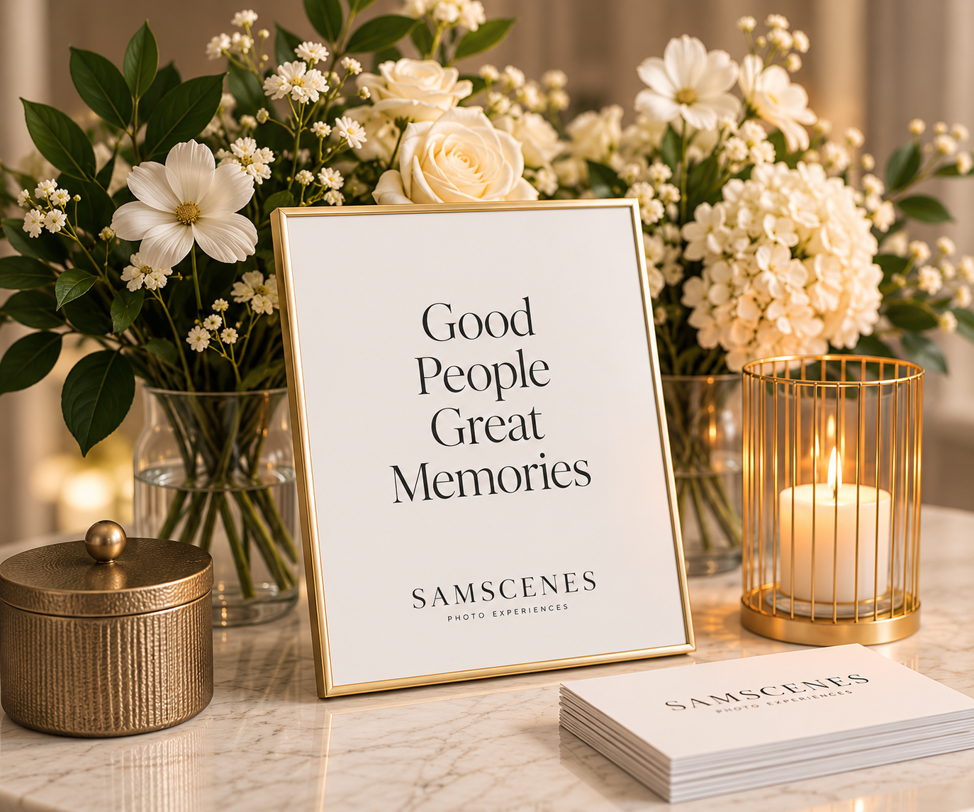 The Signature photo booth package
